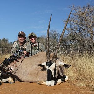 Bow Hunt Gemsbok South Africa