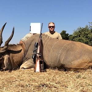 Hunting Livingstone Eland in Zimbabwe