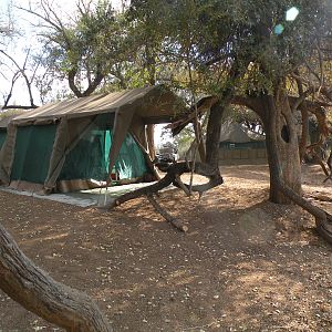 Camp in Tanzania