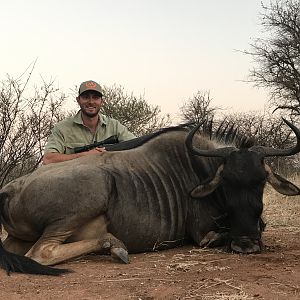 Hunt Blue Wildebeest South Africa