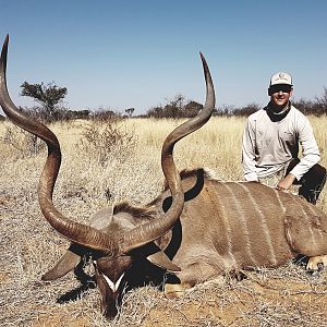 Deep curled Kudu bull