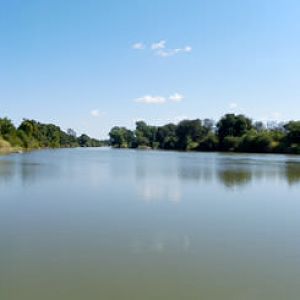 View of the river