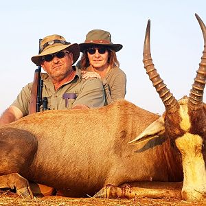 Hunting Blesbok South Africa