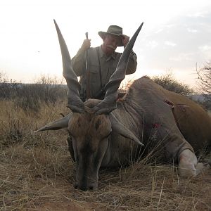 Hunting Eland Namibia