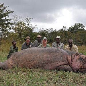 Hippo Hunt In Tanzania