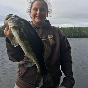 Largemouth Bass Fishing in Maine