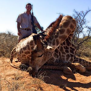South Africa Giraffe Hunting