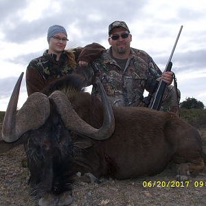 Hunting Black Wildebeest in South Africa