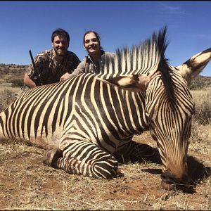 Hartmann's Mountain Zebra Hunting in South Africa