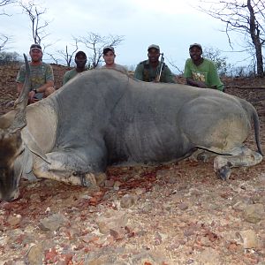 Hunt Eland in Zimbabwe