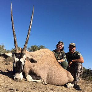 South Africa Hunt Gemsbok