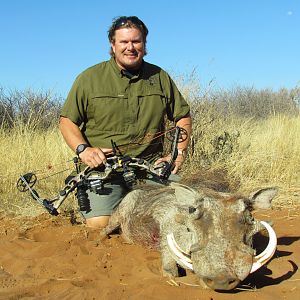 South Africa Bow Hunt Warthog