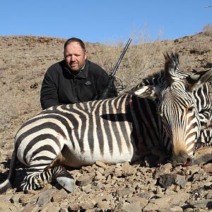 Hunting Hartmann's Mountain Zebra