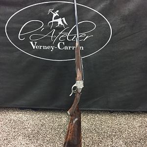 Verney-Carron Single Shot 223 Rifle with special engraving