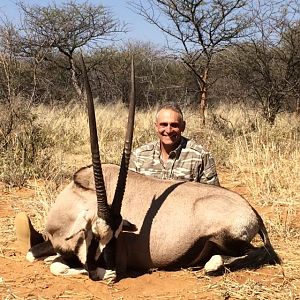 Hunting Gemsbok South Africa