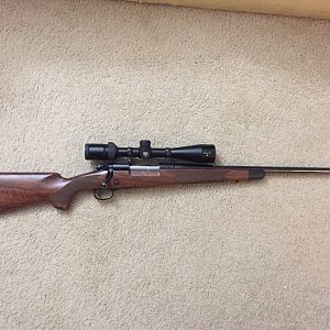 338 Win Mag Rifle, model 70 super grade