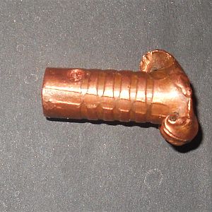 Bullet Performance solid copper bullet
