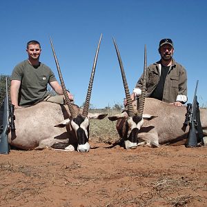 Hunt Gemsbok in Namibia