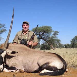 Hunting Gemsbok in Namibia