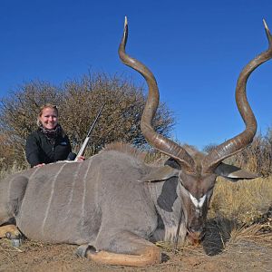 Hunting Kudu in Namibia