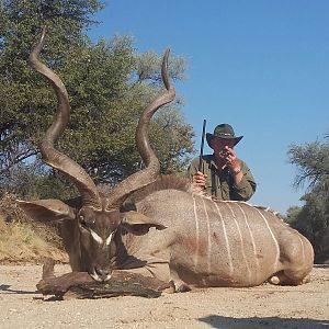 Kudu Hunt in Namibia