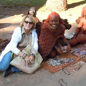 Negotiating for Jewelry with the Ovahimba