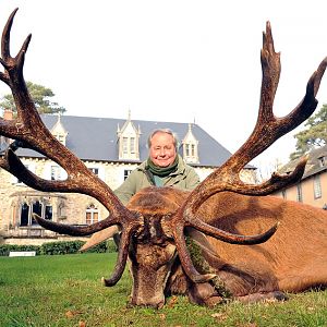 Hunting Red Stag France