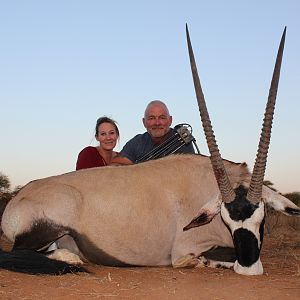 Bow Hunt Gemsbok in South Africa