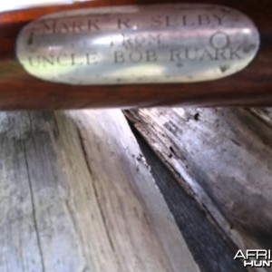 Ruark gifted the .275 Rigby to Mark Selby