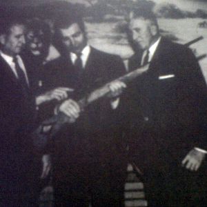 Prince Abdorezza Pahalavi with Roy Weath