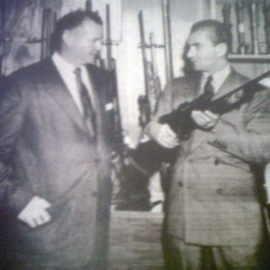 Shah of Iran Md. Reza Pahalavi with Roy Weatherby