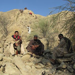 During a 3 days hinking journy for Ibex Hunt Pakistan