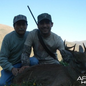 Hunting with my old man... Peruvian Whitetail deer