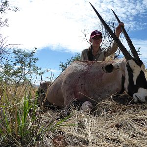 Hunt Gemsbok Namibia