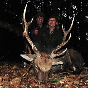Hunting Sika Deer France