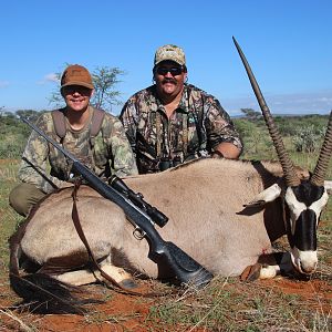 Gemsbok Hunt in Namibia