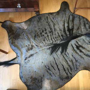 Blue Wildebeest Rug