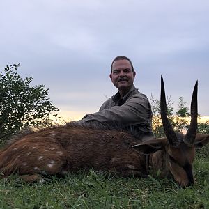 Uganda Hunting a 13" Inch Nile Bushbuck