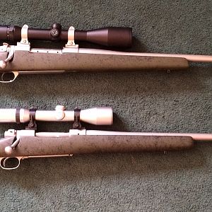 Weatherby Mark V .340 Wby Rifle & Winchester 70 Classic Stainless, New Haven-made .300 Wby Rifle