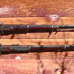 Enfields, P 53 Carbine Rifle & Rifle Musket