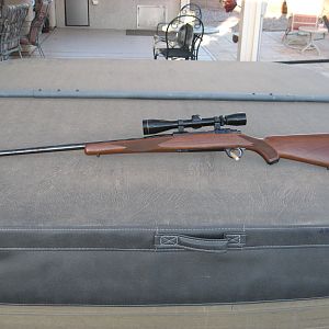 Ruger hawkeye 338 WM Rifle with Leopold VXII 3x9x40