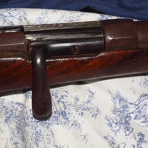 12 ga Parker Hale bolt action shot gun