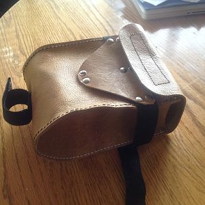 Funky Eland leather gear pouch