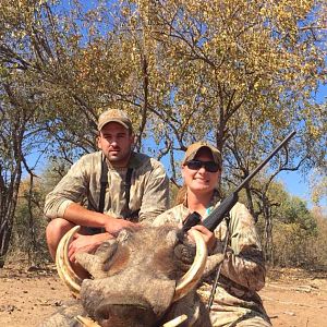 South Africa Hunting Warthog