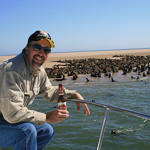 Boat excursion out of Walvis Bay Namibia