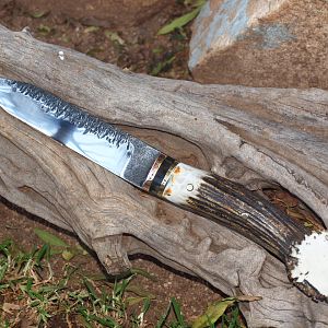 1883 Era Black powder hunt/camp knife