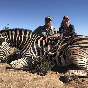 Bowhunting Zebra  South Africa 3S Safaris