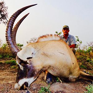 Hunting Roan Antelope Benin