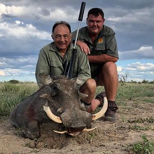 South Africa Hunting Warthog