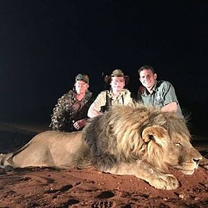 Hunting Lion in South Africa